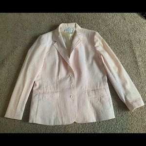 Vintage seersucker blazer